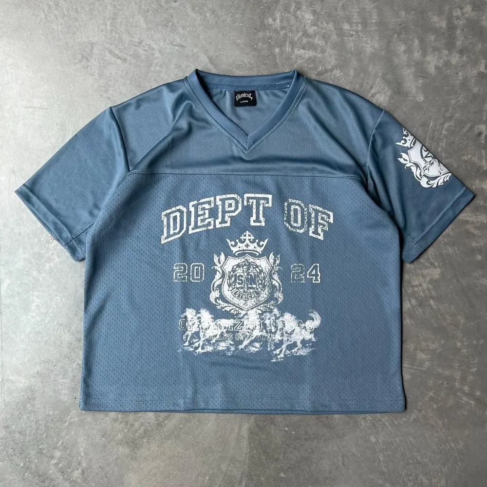 Dongguan Screen Print Oversized Boxy Polyester Football Jersey Heat Transfers for T-shirts Retro American Jersey